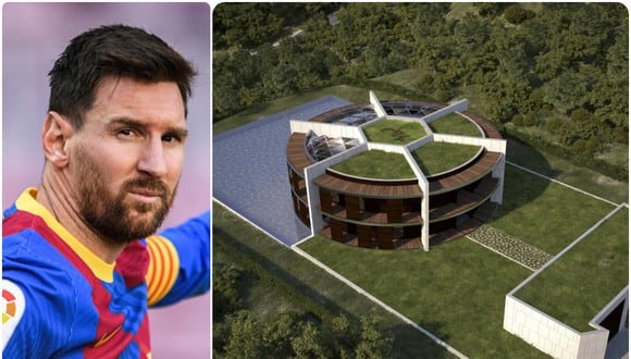 La lujosa casa de Lionel Messi en Barcelona y que espera un posible regreso.