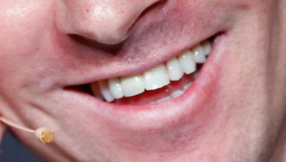 ¿Puedes adivinar al jugador de fútbol por su sonrisa? (AFP)