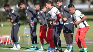 Selección Peruana entrenó en Ezeiza de cara a los amistosos ante Uruguay