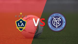 LA Galaxy y New York City FC se mantienen sin goles al finalizar el primer tiempo