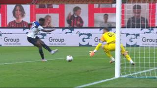 Siempre en el lugar preciso: el gol de Duván Zapata para el empate 1-1 de Atalanta ante Milan [VIDEO] 