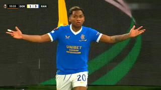 Morelos brilla en Europa League: anotó un doblete para el 4-1 de Rangers vs. Dortmund [VIDEO]