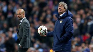 Guardiola: Pellegrini culpa al español de fracaso del Manchester City