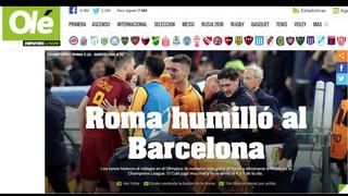 ¡Humillación! Así informó el mundo la eliminación de Barcelona de la Champions League