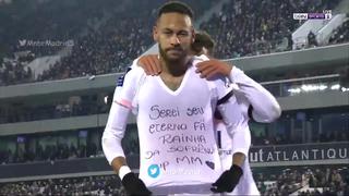 Dedicado a una persona especial: gol de Neymar para el 1-0 del PSG vs. Bordeaux [VIDEO]