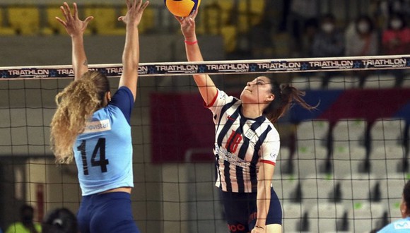 Regatas Lima derrotó 3-1 a Alianza Lima en la segunda final de la Liga Nacional Superior de Voleibol. (Foto: Movistar)