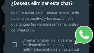 WhatsApp: sencillo truco para saber si tu pareja ha eliminado conversaciones