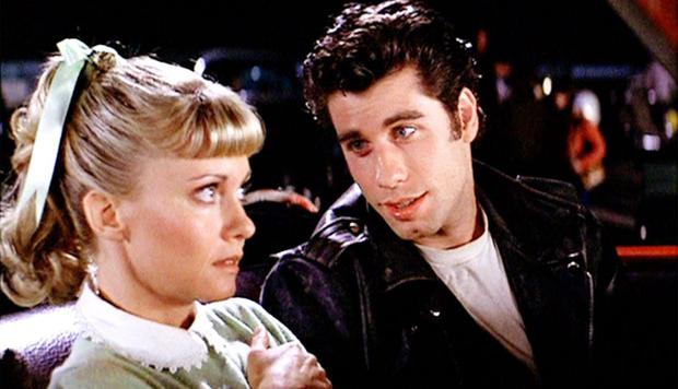 Olivia Newton-John is Sandy and John Travolta is Danny in 'Grease' (Photo: Paramount Pictures)