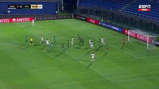 Partido liquidado: el gol de Aguilar para el 2-0 de Nacional sobre S. Cristal por Libertadores [VIDEO]