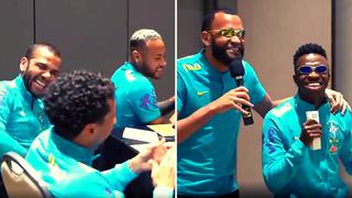 Brasil: Mira cómo se divierten Neymar, Dani Alves y sus compañeros