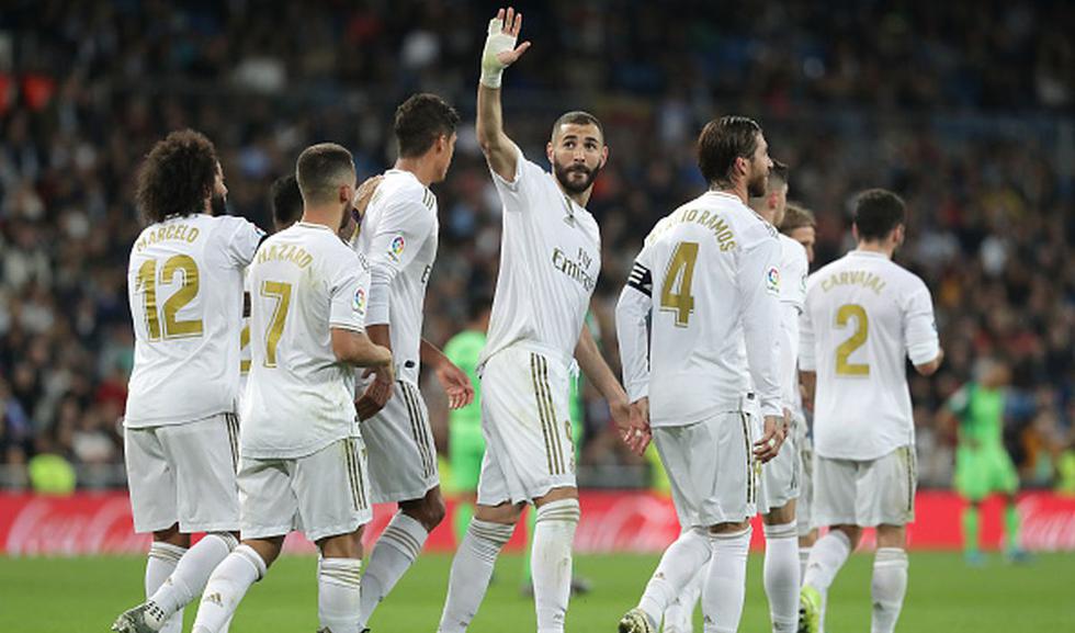 Real Madrid goleó a Leganés en el Bernabéu por LaLiga Santander. (Getty)