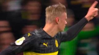 Que alguien lo detenga: Haaland anotó su octavo gol en cuatro partidos con el Dortmund [VIDEO]