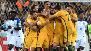 A celebrar se ha dicho: las postales que dejó la clasificación de Australia al Mundial Rusia 2018