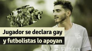 El mundo del fútbol apoyó a Josh Cavallo tras declararse homosexual