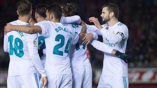 Real Madrid derrotó 3-0 al Numancia por la ida de los octavos de final de la Copa del Rey