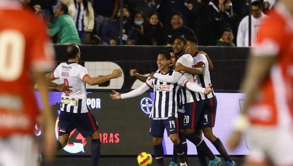 Alianza Lima ganó 1-0 a Cienciano, con gol de Cristian Benavente. (Foto: Jesús Saucedo / @photo.gec)