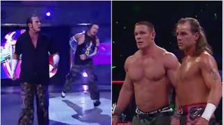 El día que los Hardy Boyz le robaron el título de parejas a John Cena y Shawn Michaels
