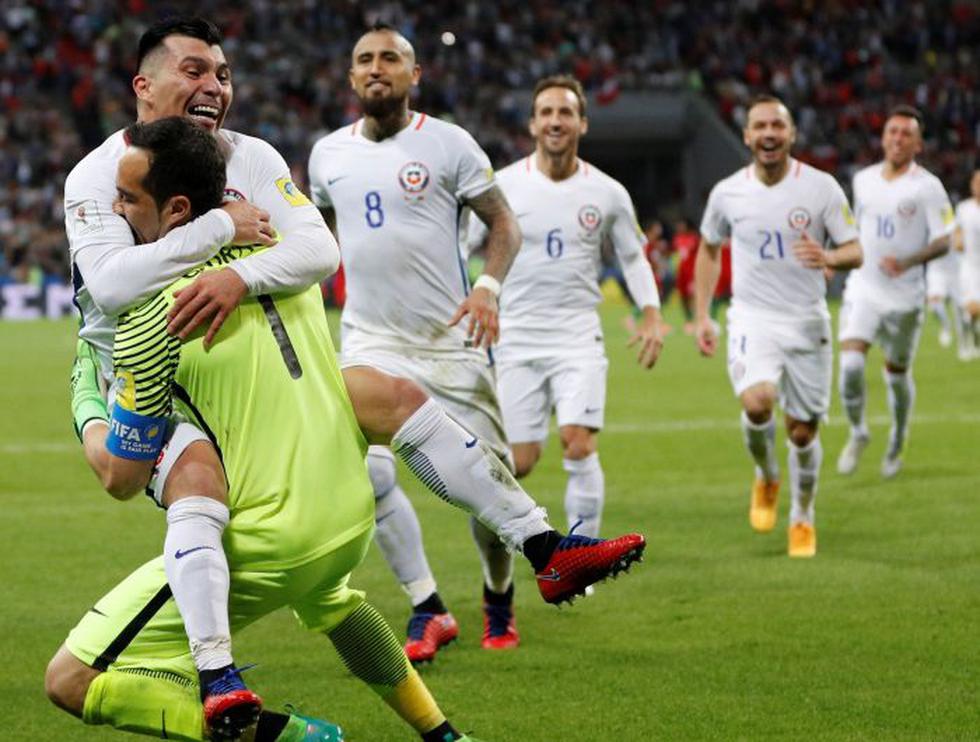 Chile se metió a la final de la Copa Confederaciones 2017 gracias al portero Claudio Bravo. (AFP / AP / Reuters)