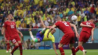 ¡El mejor gol del Mundial! Latigazo de Richarlison para el 2-0 de Brasil vs. Serbia [VIDEO]