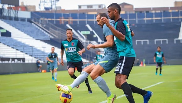 Alianza Lima jugó amistoso en el Alejandro Villanueva. (Foto: prensa AL)