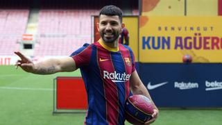 El ‘Kun’ del Camp Nou: Sergio Agüero se vistió de azulgrana y fue presentado por Barcelona
