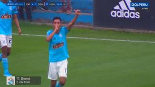 Selló la victoria: Brandon Palacios marcó su primer gol con Sporting Cristal ante Sport Boys