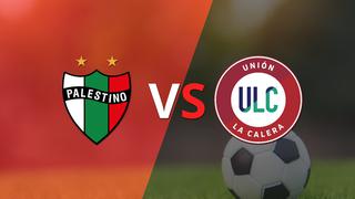 ¡Inició el complemento! U. La Calera derrota a Palestino por 1-0