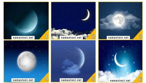 TEST VISUAL | En esta imagen hay varias Lunas. Tienes que elegir la que más te guste. (Foto: namastest.net)