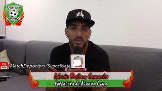 Adrián Balboa: “Me quiero nacionalizar para jugar por la Selección Peruana” [VIDEO]