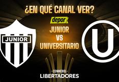 En qué canal TV ver Junior vs. Universitario y dónde transmitieron por Copa Libertadores