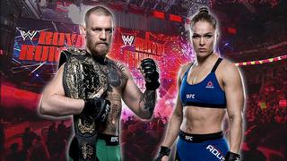 ¿Conor McGregor y Ronda Rousey serán las sorpresas del Royal Rumble 2017?