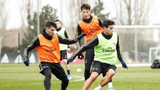 Vuelve al ruedo: James se entrena con el grupo del Real Madrid y apunta al Athletic Club de Bilbao este domingo