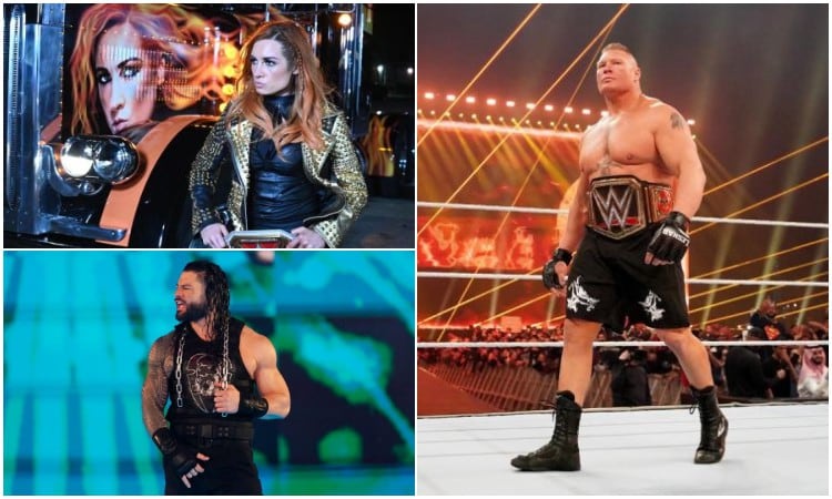 Los diez luchadores mejores pagados de WWE en lo que va del año. (WWE)