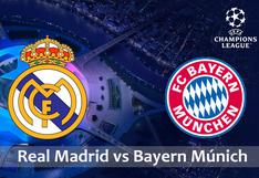 ¿En qué canal televisan partido Real Madrid vs Bayern hoy por semifinal de Champions League?
