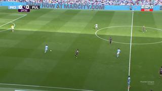 ¡Gol de Julián Álvarez! El 1-0 de Manchester City vs. Fulham por la Premier League