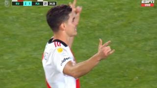 Alegría en el Monumental: Julián Álvarez anotó el 2-1 de River Plate ante Platense [VIDEO]