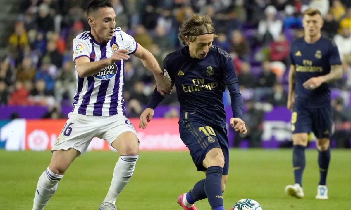 Modric llegó al Real Madrid en la temporada 2012 desde el Tottenham. (AFP)