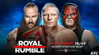 Royal Rumble 2018: fecha, hora, canal y cartelera del megaevento de WWE