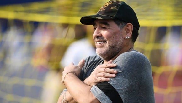 Diego Maradona murió a los 60 años por un paro cardiorrespiratorio. (Foto: AFP)