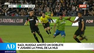 MLS: Raúl Ruidíaz anotó doblete y se coronó campeón de la Conferencia Oeste