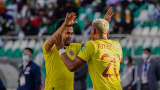 Colombia rescata un empate ante Bolivia en La Paz por la novena fecha de las Eliminatorias 2022