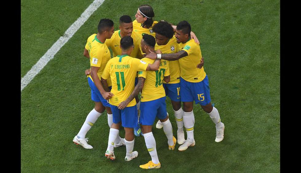 Brasil vs. México: así jugaron en Samara por octavos de final del Mundial Rusia 2018. (Getty Images)