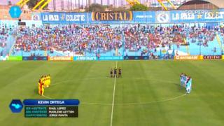 Sporting Cristal vs. Comerciantes Unidos: la voz de Daniel Peredo acompañó el minuto de aplausos [VIDEO]