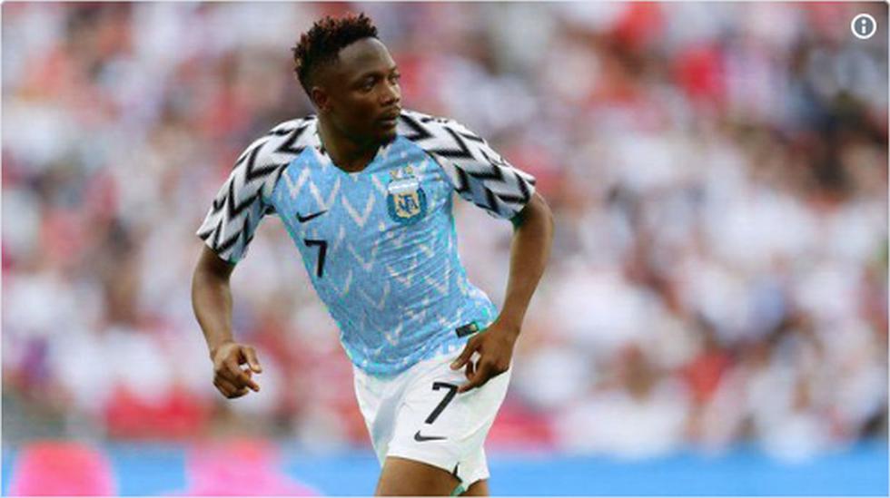 Nigeria venció por 2-0 a Islandia por el Grupo D y le da una mano a Argentina.