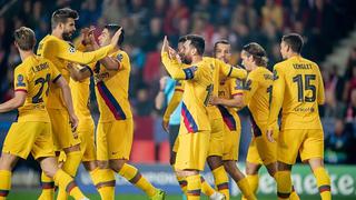 Gol de Messi y triunfo en Barcelona: culés celebran (2-1) en Praga por la Champions League
