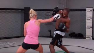 UFC: Holly Holm y el día que se enfrentó a Jon Jones en un octágono (VIDEO)