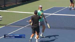 Gonzalo Bueno e Ignacio Buse en cuartos de final en dobles del US Open Junior 