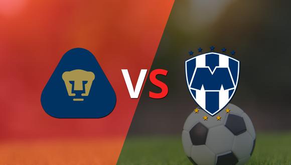 Pumas UNAM gana por la mínima a CF Monterrey en el estadio Olímpico Universitario