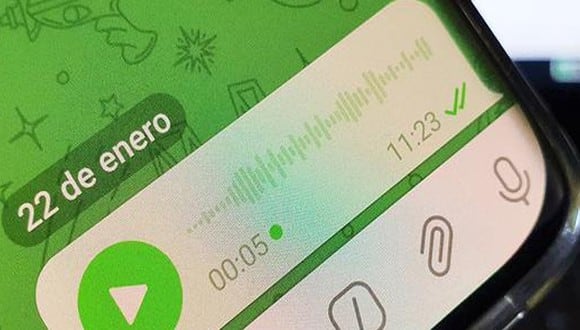 WhatsApp habilita los mensajes de voz en los estados en la beta de iOS (iPhone). | Foto: Pixabay