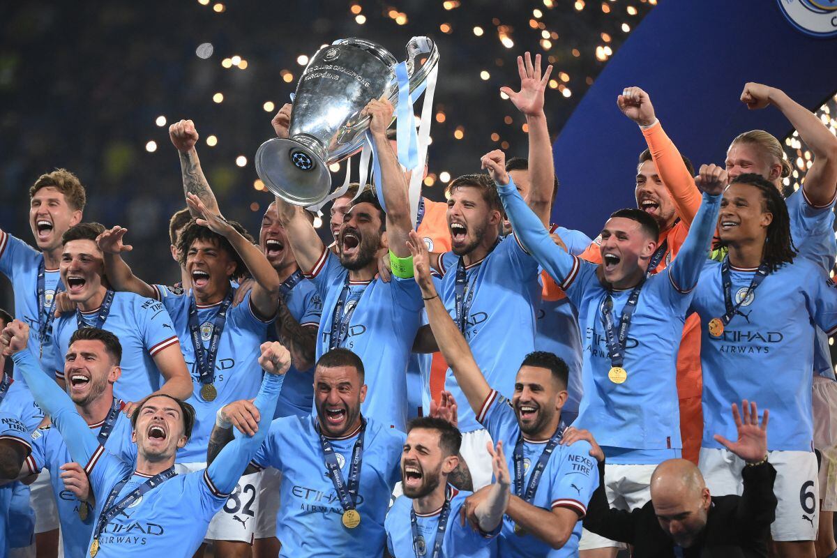 City conquistó la primera 'Orejona' en 142 años de historia. (Foto: AFP)